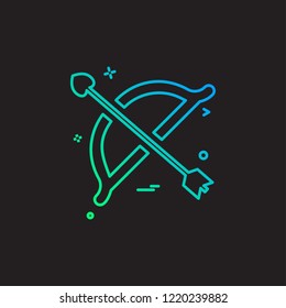 Valentine's day icon design vector