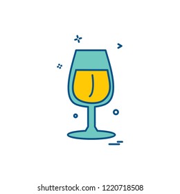 Valentine's day icon design vector