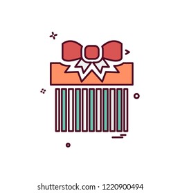 Valentine's day icon design vector