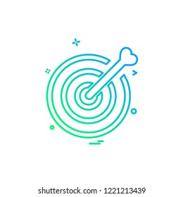 Valentine's day icon design vector