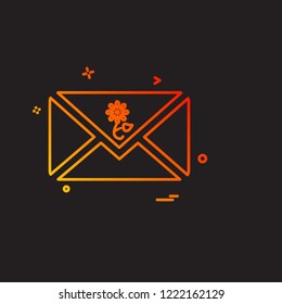 Valentine's day icon design vector