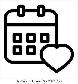 Valentines Day Icon Element For Design