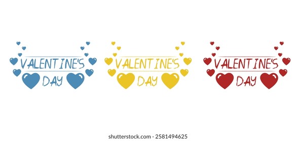 Valentine's Day icon, love, holiday on a white background, vector illustration