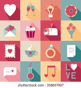 Valentines Day Icon Set