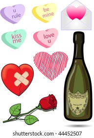 Valentine's Day Icon Set