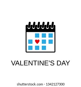 Valentines day icon. Valentines day symbol design. Stock - Vector illustration can be used for web