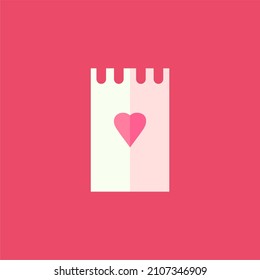 valentine's day icon. icon used for valentine's day. some shapes like hearts and other special ornaments for Valentine