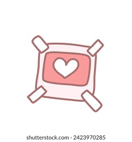 ILUSTRACIÓN DEL VECTOR DEL ICONO DEL DÍA DE VALENTINA