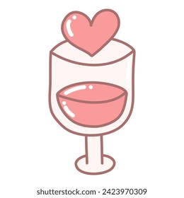 VALENTINE'S DAY ICON VECTOR ILLUSTRATION