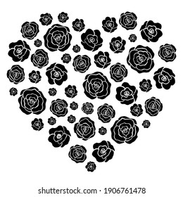 Valentine's Day icon vector. love illustration sign. romance symbol.