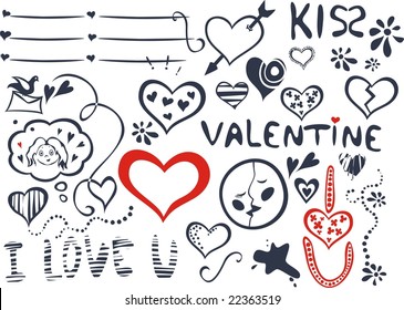 valentine's day icons
