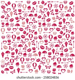 Valentine's Day icons