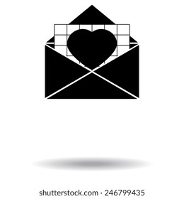 Valentine's day icons set