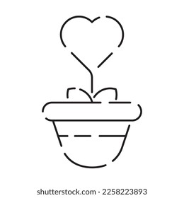 Valentine's day icons such as celebration, happy, romantic, heart, love 