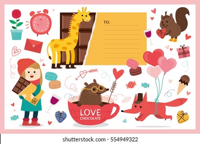 Valentine's Day icon.vector illustration.