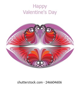 Valentine's day illustration