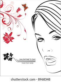 valentine's day illustration