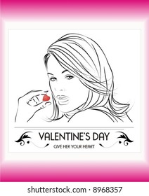 valentine's day illustration
