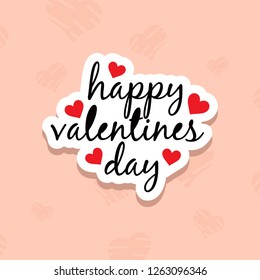 Valentine's Day Illustration Background