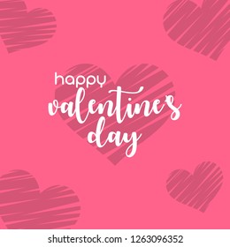 Valentine's Day Illustration Background