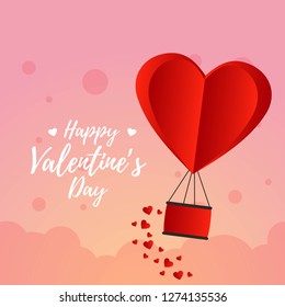 Valentine's Day Illustration Background Poster