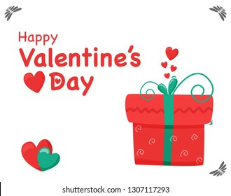 Valentine's day illustration - Vector