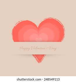 Valentines day illustrations or background, Vector illustration eps10