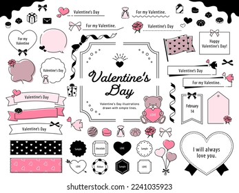 Valentine's Day Illustrations 
