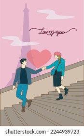 Valentine's Day illustrations that are unique and interesting