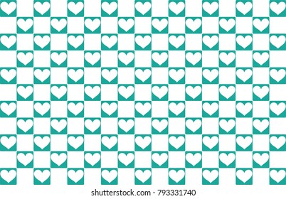 Valentines day illustrations and typography elements