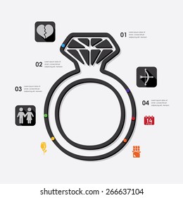 Valentine's Day infographic