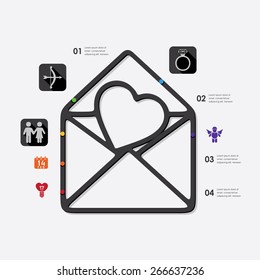Valentine's Day infographic
