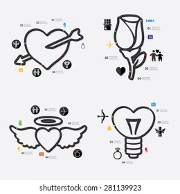 Valentine's Day infographic