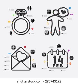 Valentine's Day infographic