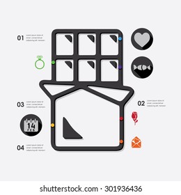 Valentine's Day infographic