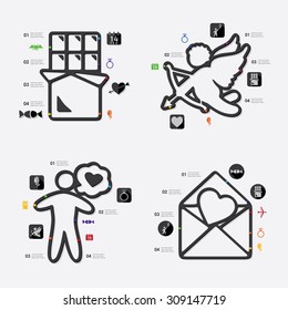Valentine's Day infographic