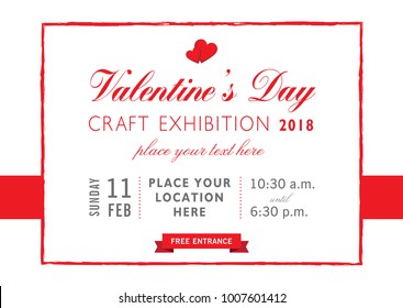 Valentines day invitation