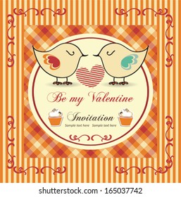 Valentine's day invitation card
