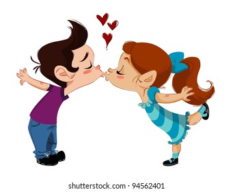 Valentine's Day Kiss
