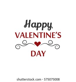 Valentine's Day label