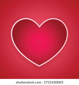 Día de San Valentín Ilustración vectorial de etiquetas y distintivos. Venta pegatina, invitación, marcos y aislados.