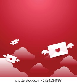 Día de San Valentín Ilustración vectorial de etiquetas y distintivos. Venta pegatina, invitación, marcos y aislados.