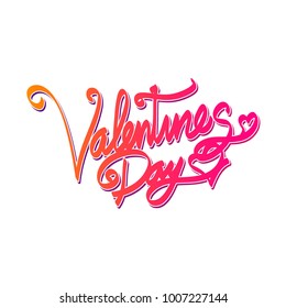 Valentines Day Lettering