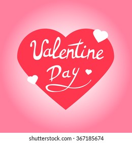 valentine's day lettering
