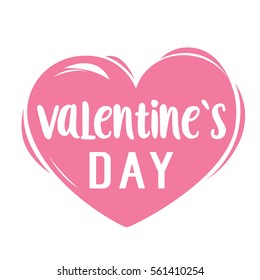 Valentines Day lettering
