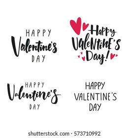 Valentine's Day lettering