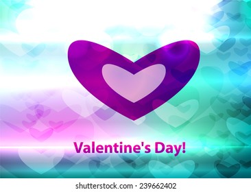 valentines day  lettering background