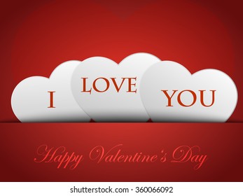valentines day lettering background