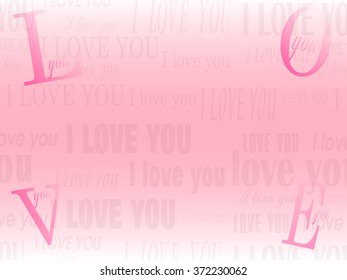 valentines day lettering background