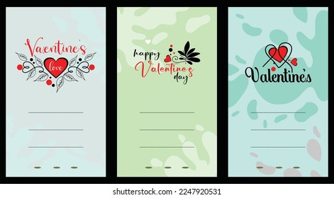 Valentine's day lettering set with colorful background. hand drawn, Calligraphy card sticker graphic design element. Hand written sign. Wedding invitation. Love icon. Be mine icon. Winter Holidays.